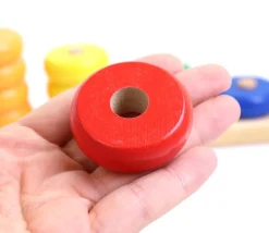 Abaque tout en bois : 1 2 3 4 5 - 27 cm