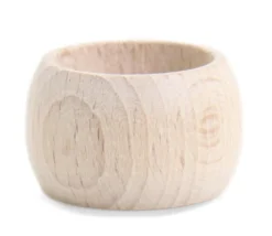 Anneau bois naturel brut 4 cm