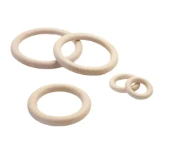 Anneau en bois 7 cm