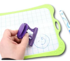 Ardoise blanche effaçable avec grilles