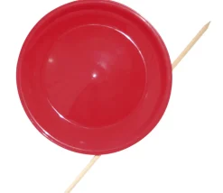 Assiette chinoise de jonglage avec bâton