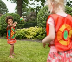 Attrapez les balles - Jeu de lancer dossards scratch 4 joueurs