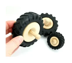 Axe 40 x 12 mm pour roue de tracteur - tenon corps d'essieu