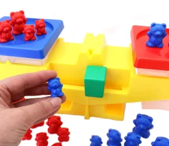 Balance éducative 2 plateaux pour apprentissage poids.