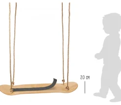 Balançoire skateboard en bois