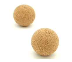 Balle liège marron env. 34 mm pour babyfoot