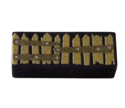 Barrière rectangle en bois 33x12x10 mm pour jeu