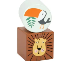 Blocs sensoriels en bois découverte bébé