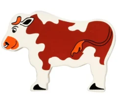 Boeuf en bois 66 x 93 x 15 mm