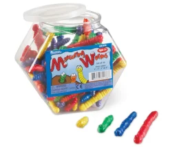 Boite 72 pions Chenilles de mesure - 4 longueurs