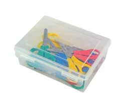 Boite 150 x 190 x 70 mm MEDIUM plastique transparent vide