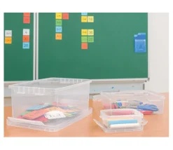 Boite 80 x 110 x 60 mm SMALL plastique transparent vide