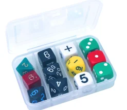 Boite clips mini transparente 4 compartiments 91x66x21 mm vide