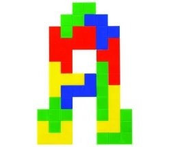 Boite de 60 pentaminos en 5 couleurs