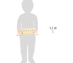 Boite de tri bois nature, animaux, fruits, légumes