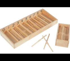 Boite des fuseaux Montessori