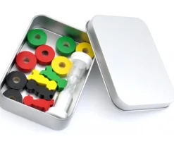 Boite métal cartes à jouer 105 x 75 x 25 mm