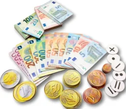 boite100 pièces et billets euros magnétiques