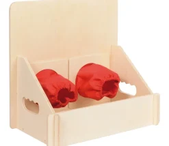 Boite tactile enfant jeu toucher à l'aveugle 34 x 32 cm