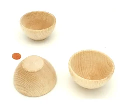 Bol en bois 70mm de diamètre 38 mm de haut