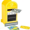 Boîte aux lettres en bois avec accessoires - jeu poste