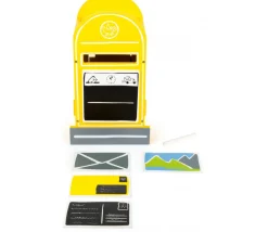Boîte aux lettres en bois avec accessoires - jeu poste
