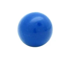 Boule 4 cm couleur bleue en bois - grosse bille hêtre diamètre 40 mm