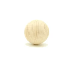 Boule 3.5 cm en bois - bille hêtre diamètre 35 mm