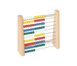 Boulier bois 10 rangées 17 x 17 x 5 cm