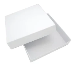 C1 Boite jeu carré 220 x 220 x 48 mm blanche à personnaliser