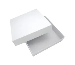 C1 Boite jeu carré 220 x 220 x 48 mm blanche à personnaliser