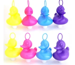 Canard 15 cm bleu flottant Grand modèle pour pêche aux canards à l'unité