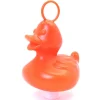 Canard rouge orangé 15 cm Grand modèle à l'unité pour pêche aux canards