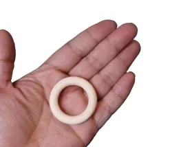 Cercle en bois 40 mm de diamètre anneau