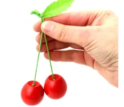 Cerise en bois jouet fruit