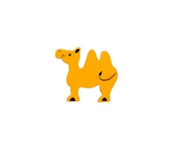 Chameau en bois 64 x 73 x 15 mm