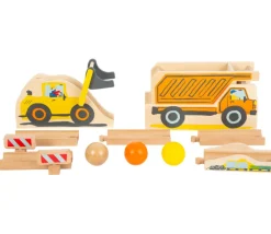 Circuit à boules Chantier Junior en bois