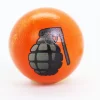 Cochonnet FUN "Grenade" hêtre 3 cm orange