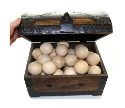 Coffre au trésor GM pirate 28 x 20 x 21 cm