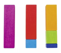 Coffret 100 Réglettes graduelles géantes arc-en-ciel