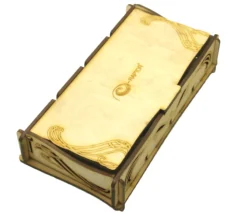 Coffret bois 4 compartiments 24.5 x 12.5 x 6 cm Elven