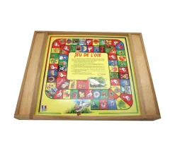 Coffret bois Dada oie petits chevaux - jeu tradition français
