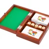 Coffret dés et cartes à jouer (mini piste intégrée)