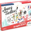 Coffret Jouez aux cartes - 2 jeux de cartes et 100 jetons - Ducale