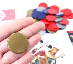 Coffret Tarot luxe avec jeu de cartes et jetons façon cuir - Grimaud expert