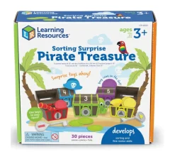 Coffret trésor surprise Pirate : tri et motricité mathématiques