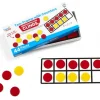 Comptage lot de 10 - Démo Math - ten frame repositionnables (4 grilles + 40 pions)