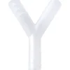 Connecteur Y pour raccord tuyau plastique 12 mm