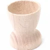 Coquetier en bois naturel 5 cm de hauteur