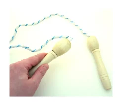 Corde à sauter bois - jouet enfant